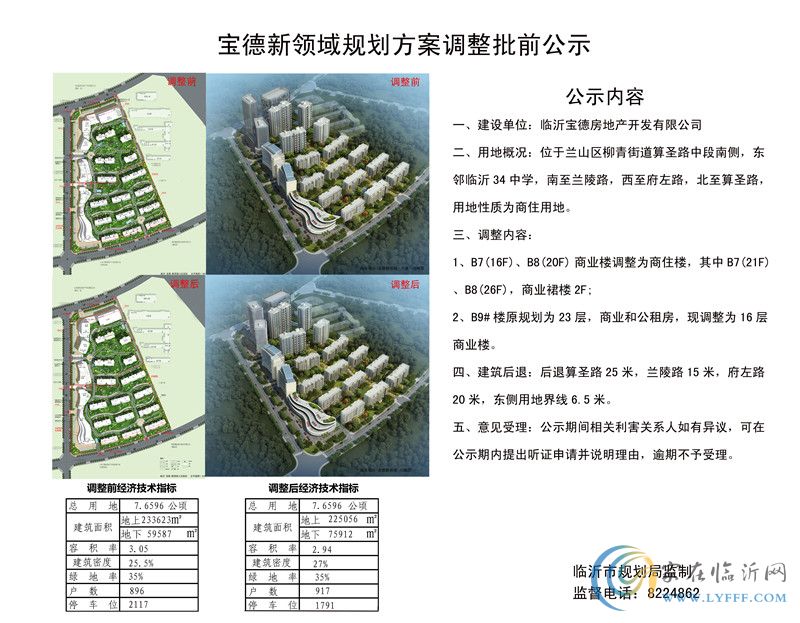 寶德·新領(lǐng)域規(guī)劃方案調(diào)整批前公示