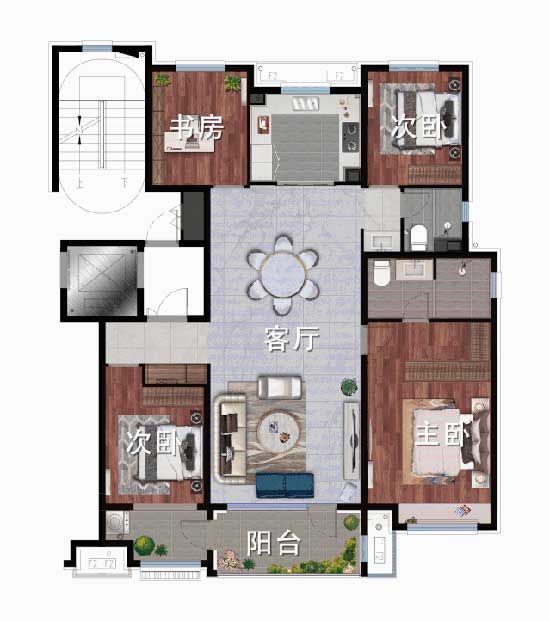 【魯商萬科新都會(huì)】揭秘125㎡明星戶型的熱銷密碼——臥室篇