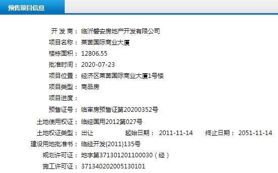 7月下旬臨沂共28項目獲預(yù)售證 共批準(zhǔn)83棟樓