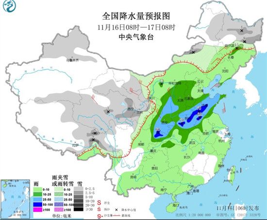 大降溫！臨沂有中雨，局部大雨！壓箱底的棉衣要派上用場了！