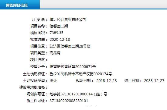 12月中旬臨沂共19項目獲預(yù)售證，共批準48棟樓