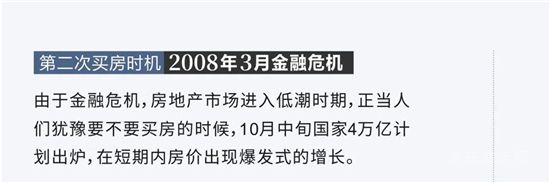 史上第六次絕佳買房時機已經(jīng)到來，絕佳機會錯過再無！