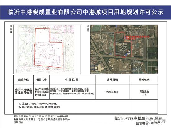 66263平！河?xùn)|一房產(chǎn)項目用地規(guī)劃公示